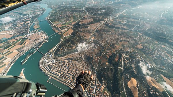 Découverte du saut en parachute à avignon avec up n fly