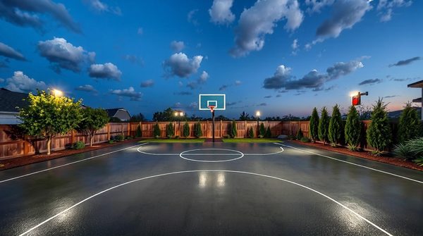 Offrez-vous un terrain de basket sur mesure chez vous !